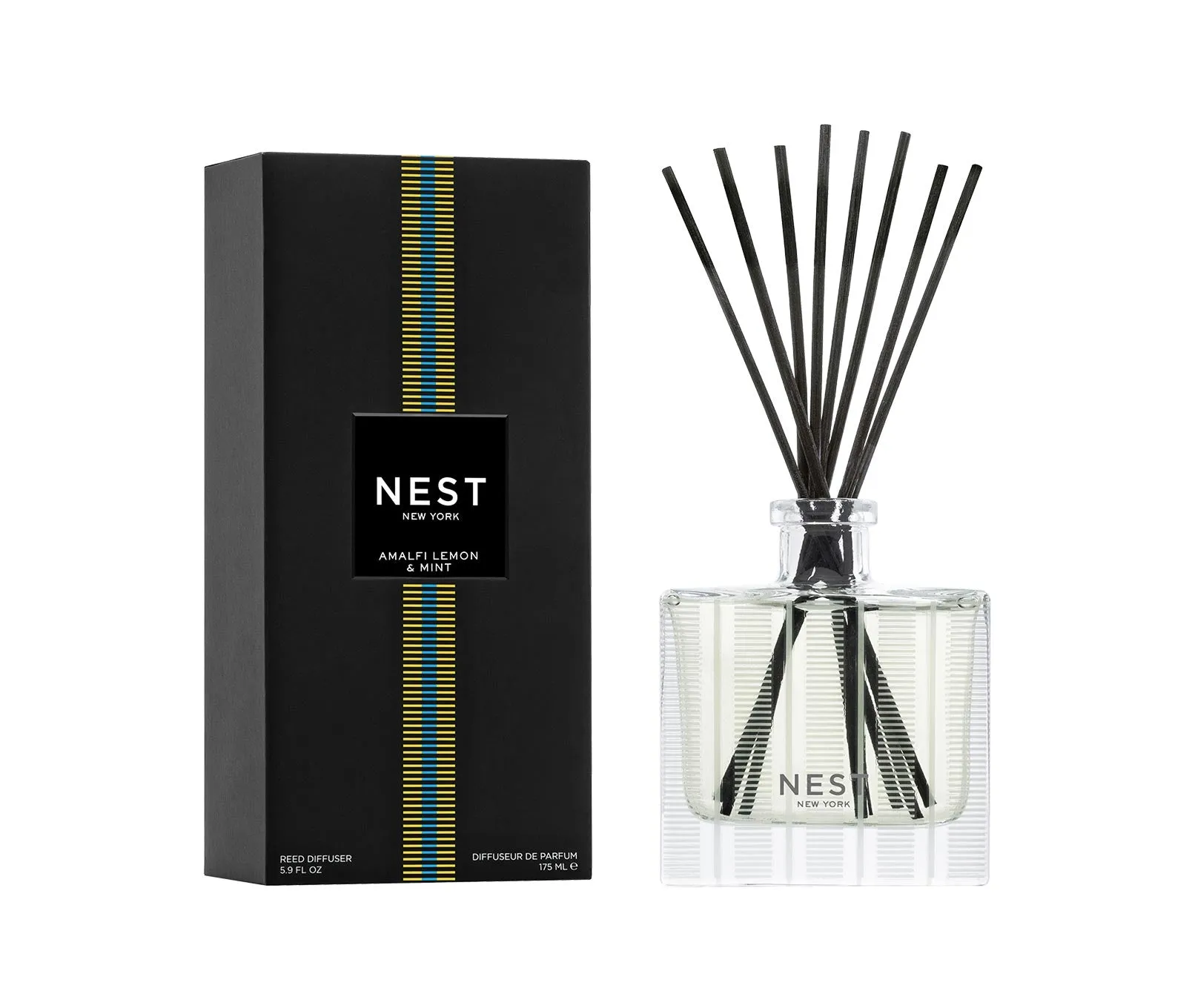 Amalfi Lemon & Mint Reed Diffuser Nest New York