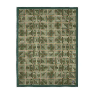 Ancestral Echoes Wool Blanket