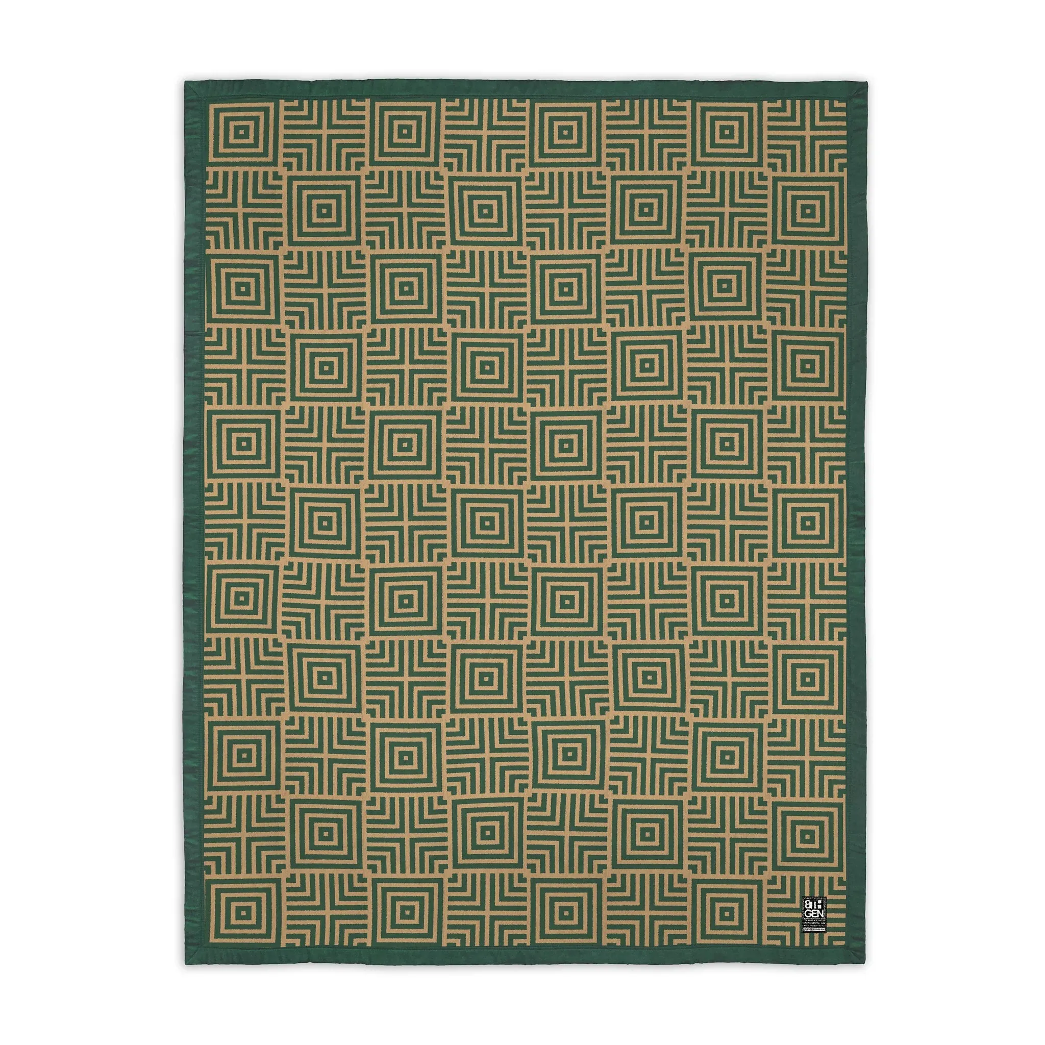 Ancestral Echoes Wool Blanket