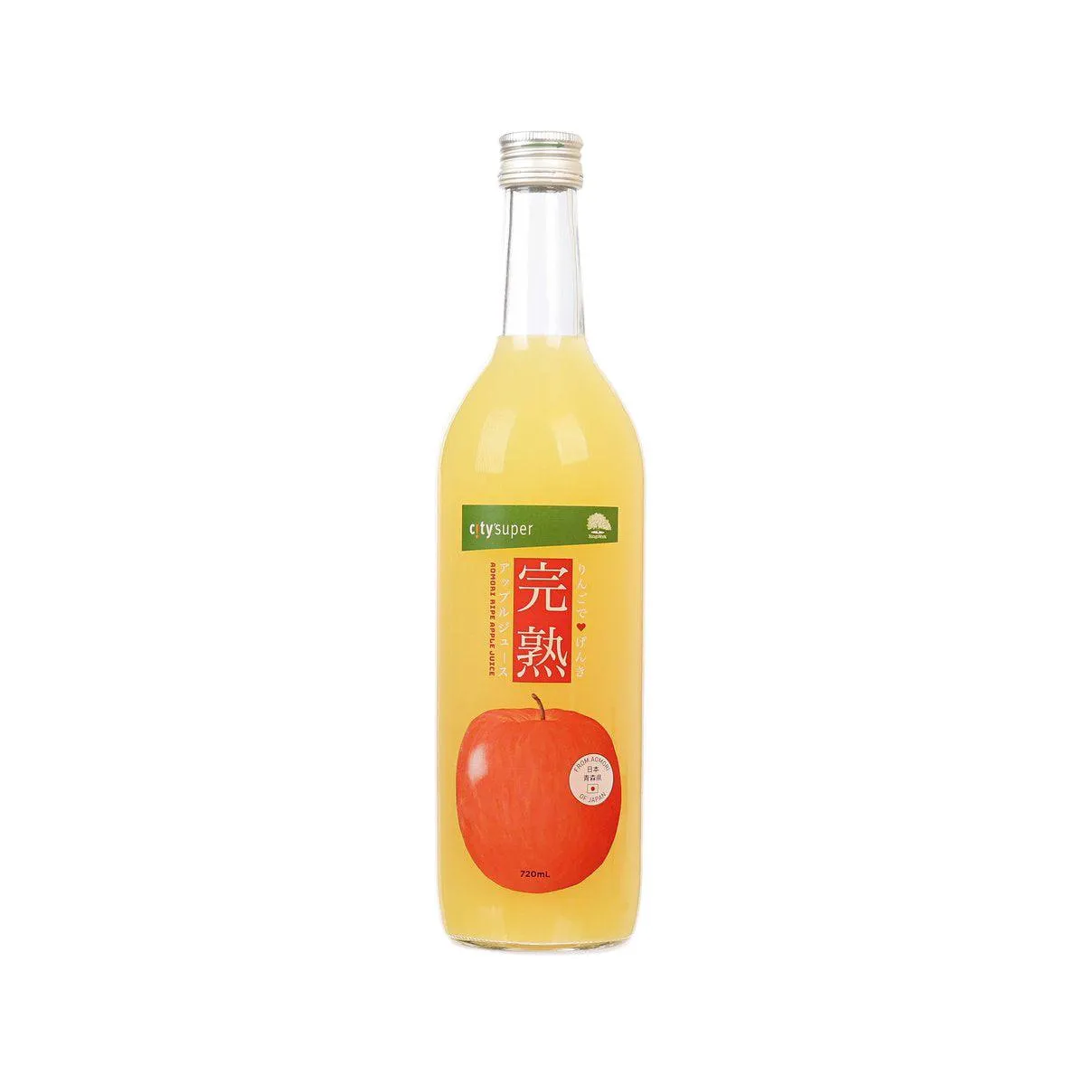 CITY'SUPER X RINGOWORK Aomori Ripe Apple Juice  (720mL)