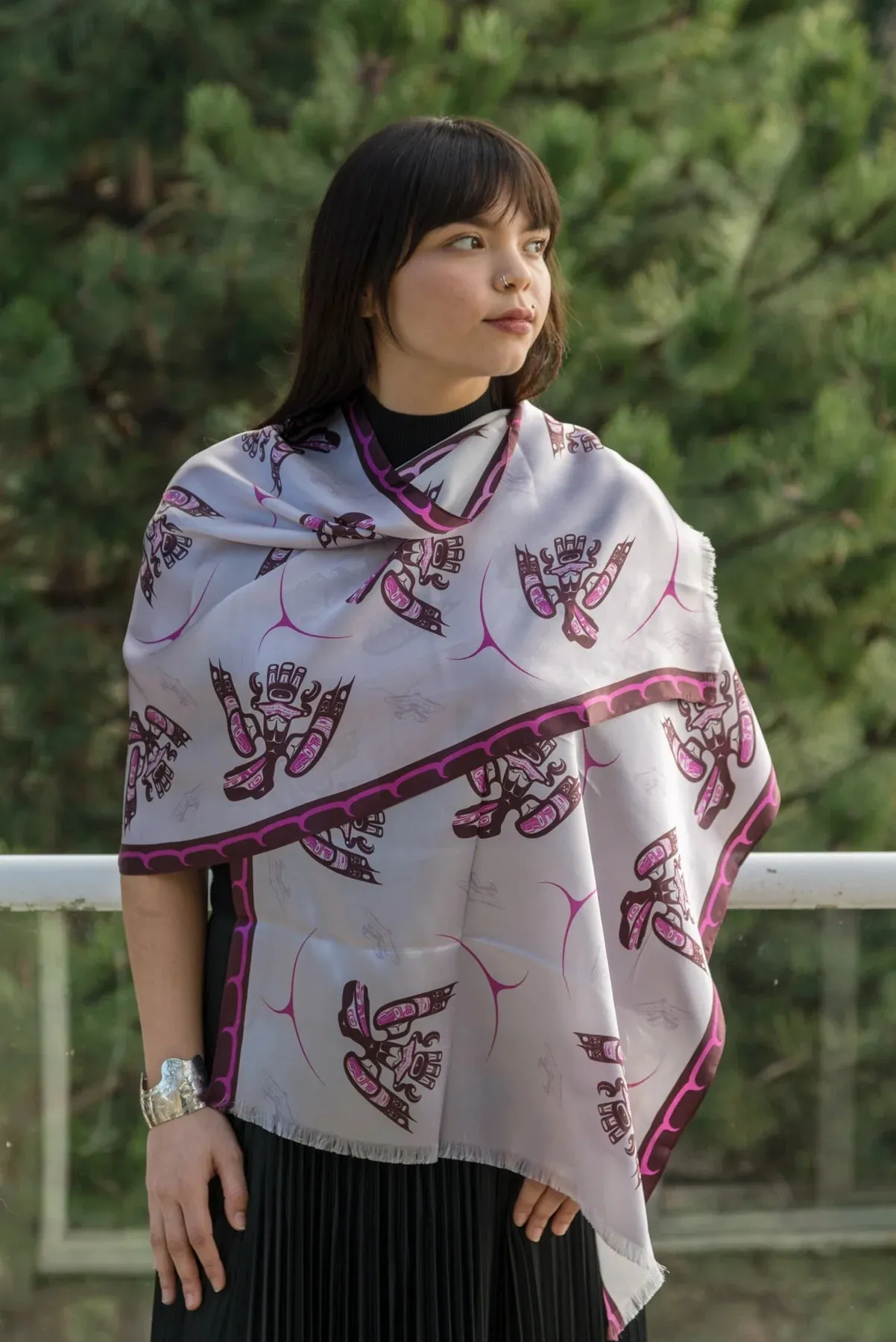 DG Raven Rectangle Scarf