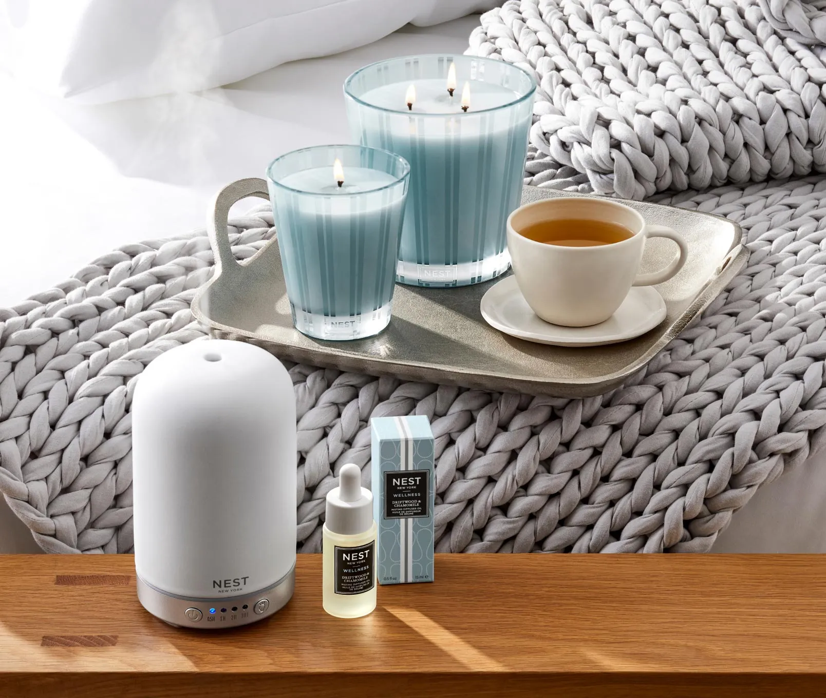 Driftwood & Chamomile Diffuser Oil Drops Nest New York