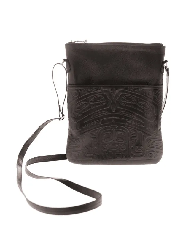 Embossed Leather Solo Bag Bear Box (Deerskin)