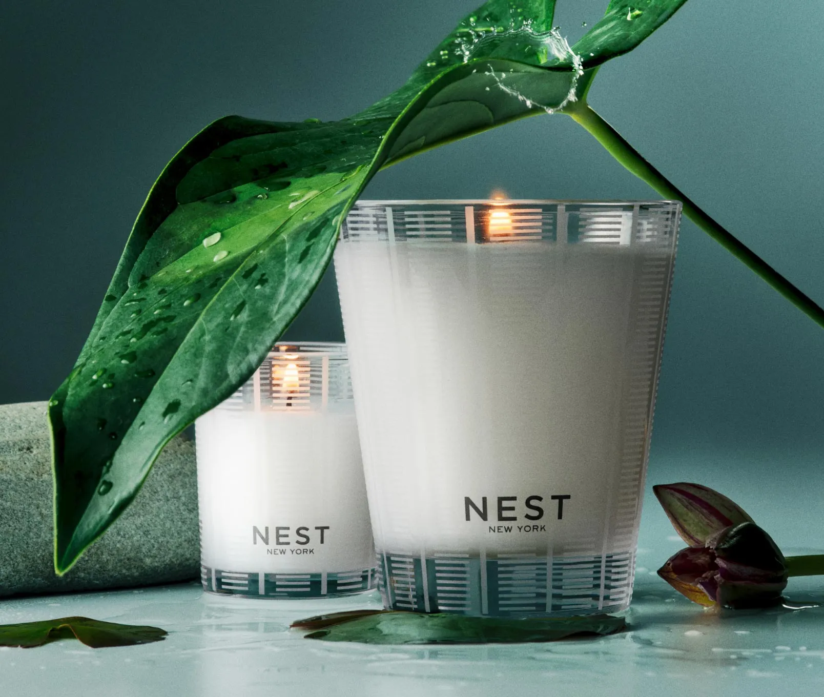Forest Rain Votive Candle Nest New York
