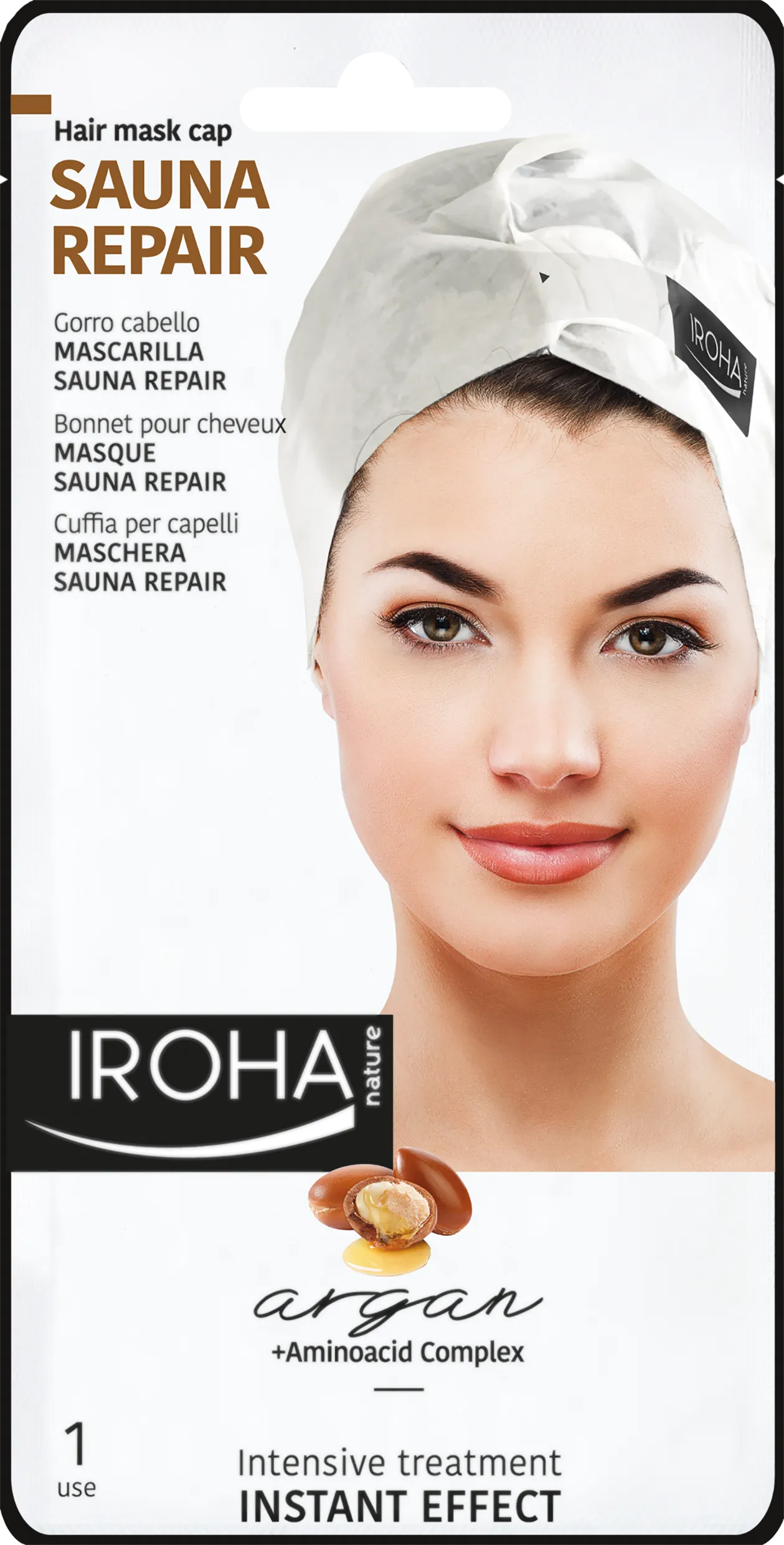 Hair Mask Cap - SAUNA REPAIR - Argan