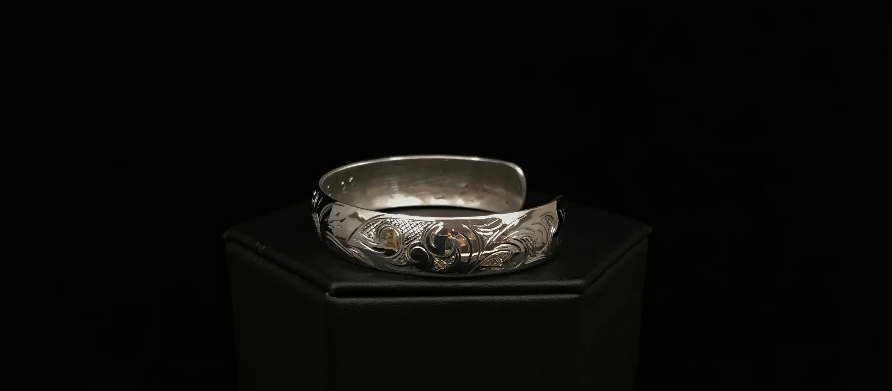 Hand-Carved Silver Formline Bracelets by Nicholas Galanin | Tlingit & Unangan Art