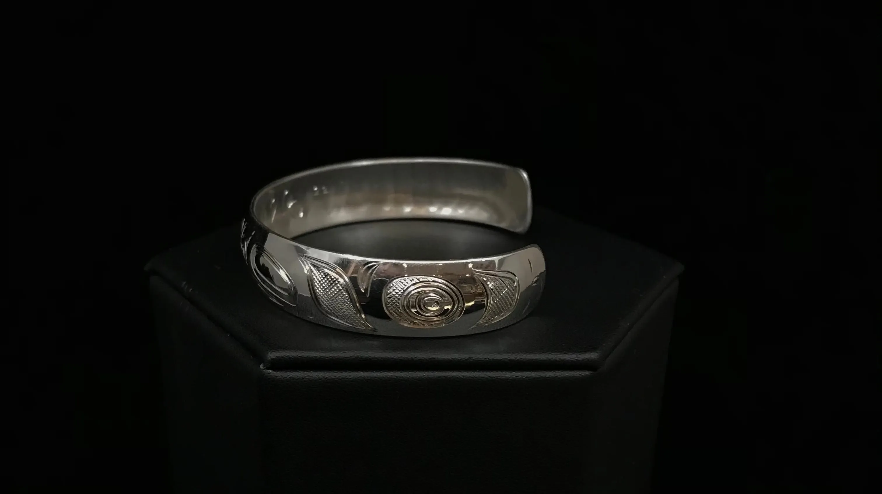 Hand-Carved Silver Formline Bracelets by Nicholas Galanin | Tlingit & Unangan Art