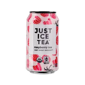 JUST ICE TEA Organic Raspberry Tea [Can]  (355mL)