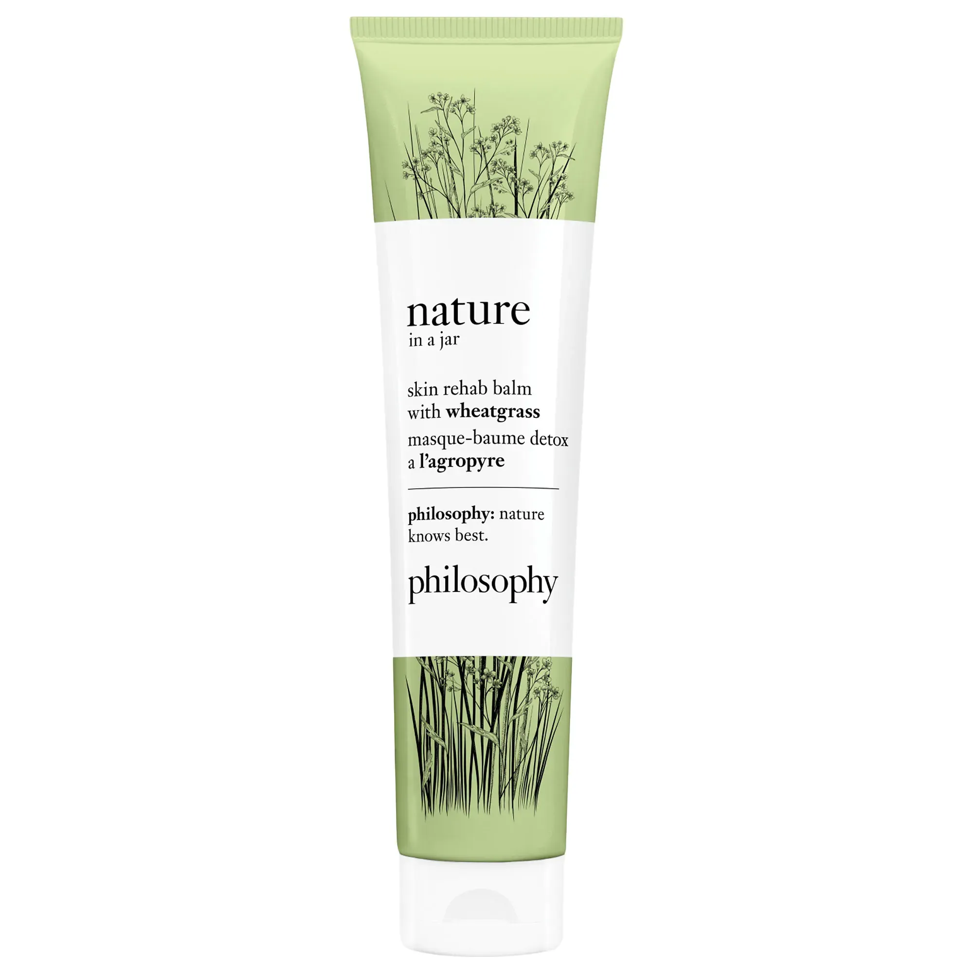 Nature in a jar - balm mask with wheatgrass