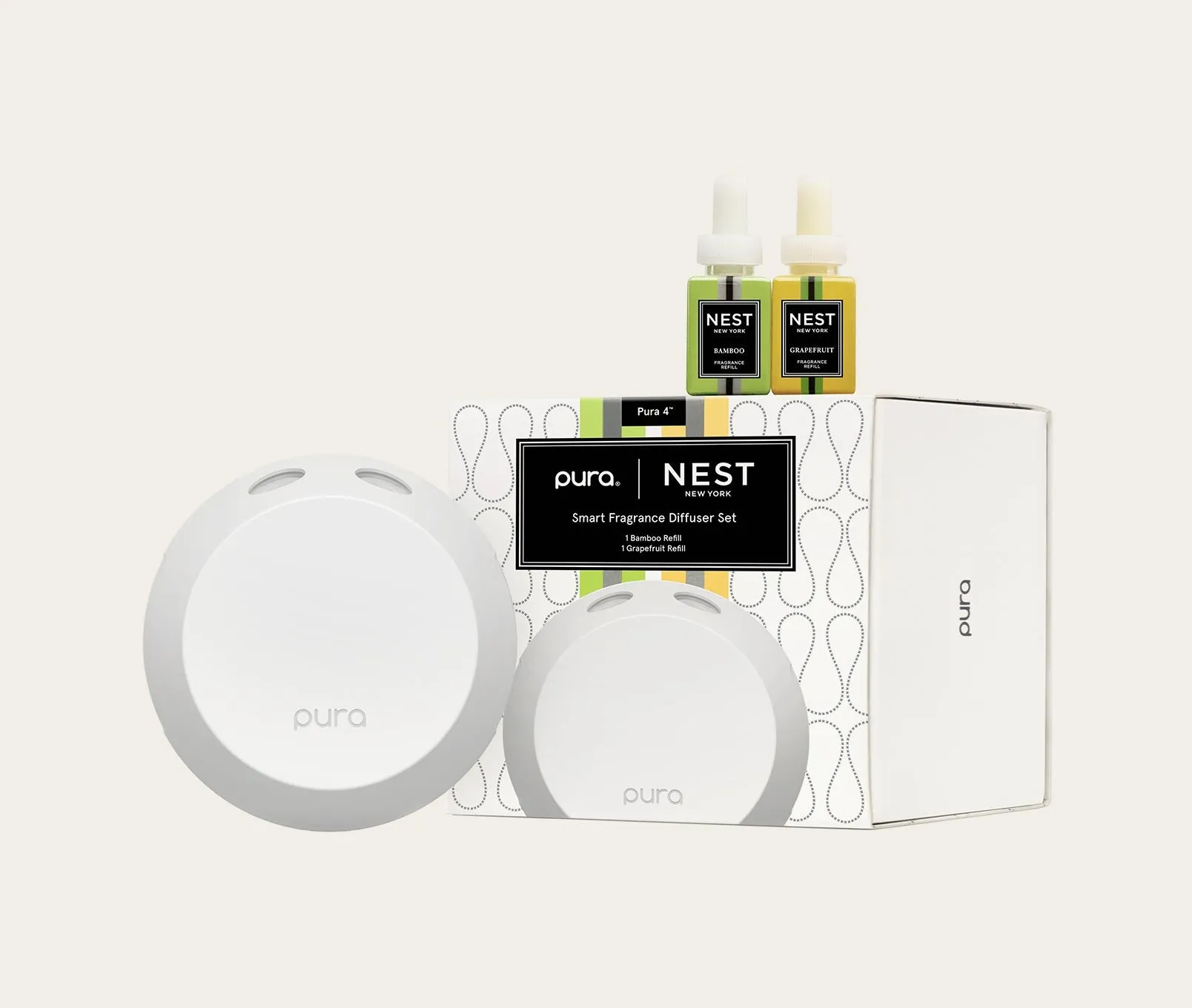 NEST x Pura 4 Smart Fragrance Diffuser Set Nest New York