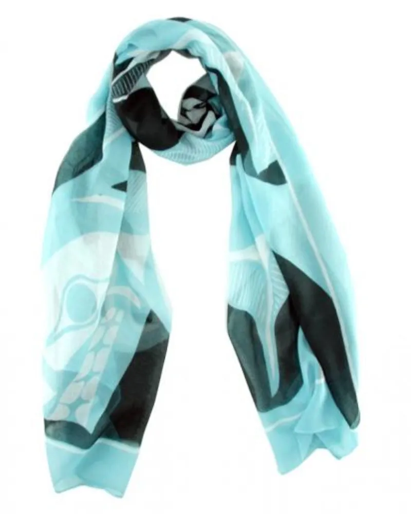 Orca Poly Woven Shawl