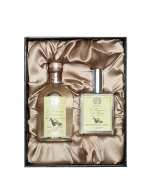 Room Spray Diffuser Set: Lemon, Verbena & Cedar Antica Farmacista