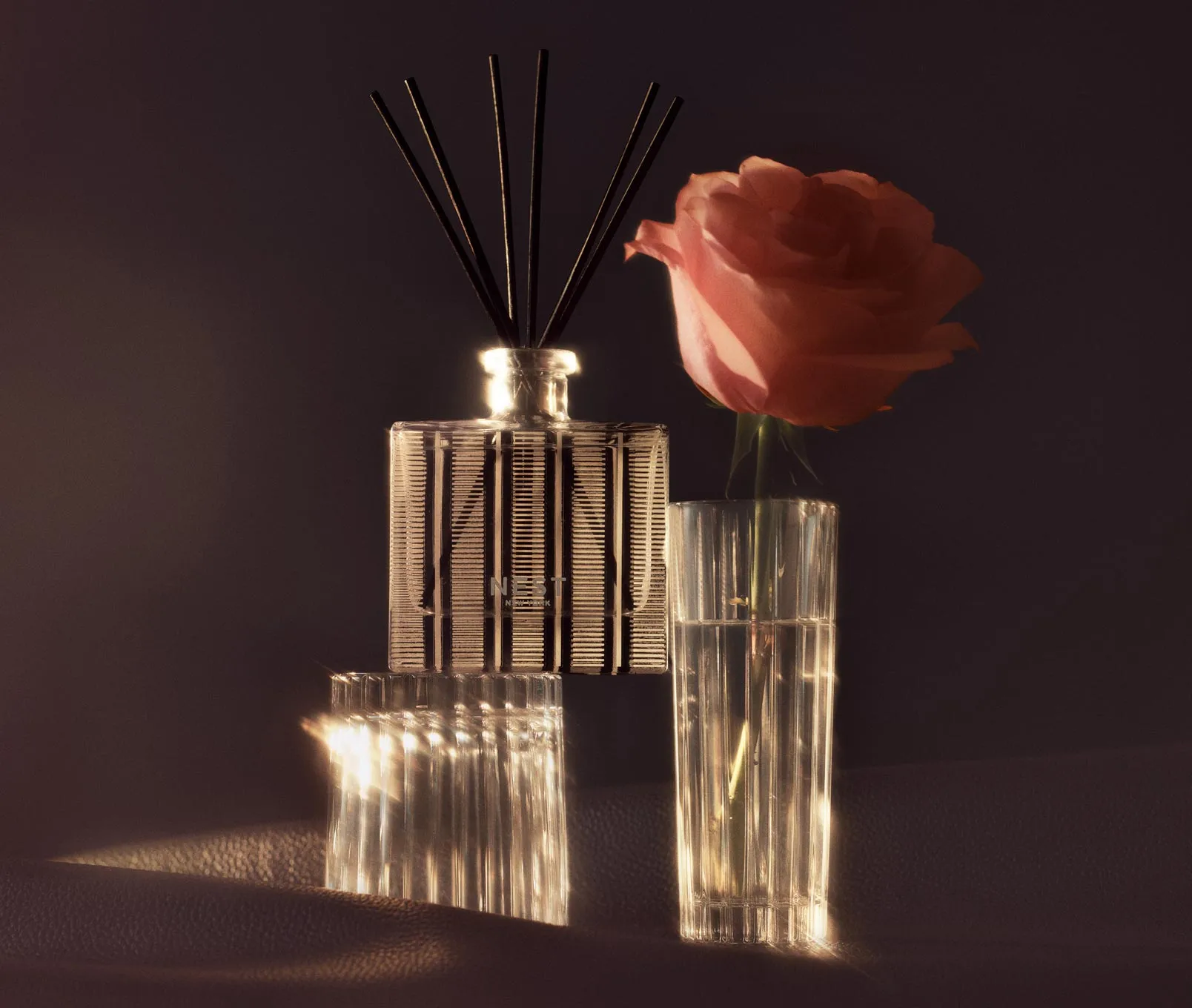 Rose Noir & Oud Reed Diffuser Nest New York