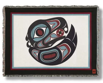 Shotridge Studios Cotton Throw Blanket, Various Designs