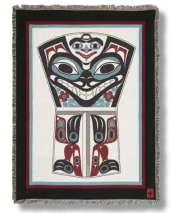 Shotridge Studios Cotton Throw Blanket, Various Designs
