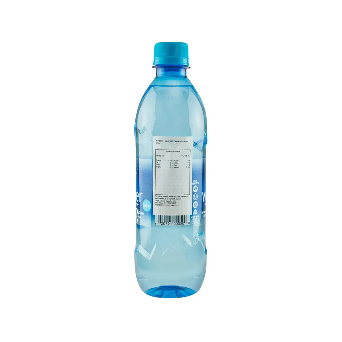 WHISTLER Glacial Spring Water  (500mL)