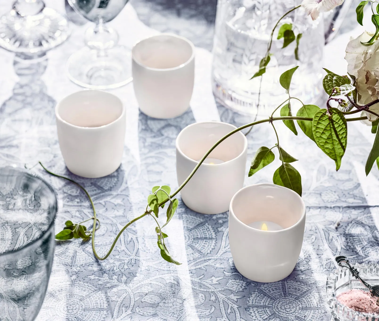 White Tea & Rosemary Alfresco Tealight Refill Nest New York