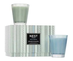 Wild Mint & Eucalyptus & Driftwood & Chamomile Classic Candle Set Nest New York